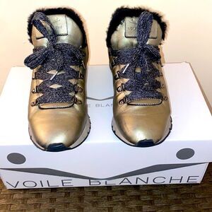 Voile Blanche SZ 38 Joey Fur Sneakers